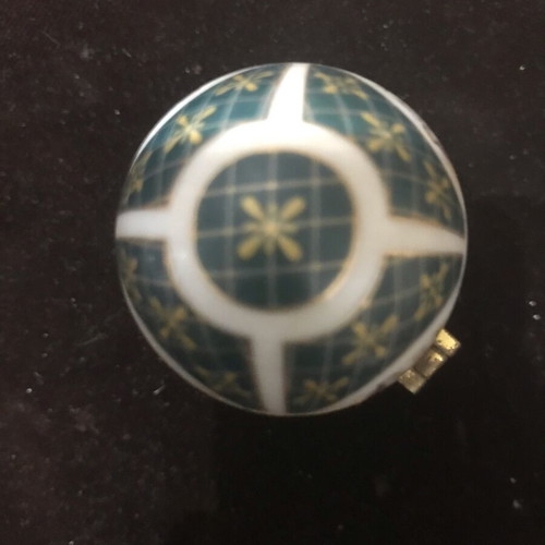 Limoges porcelain egg like new, collectible medium size