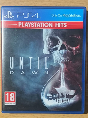 Until Dawn PS4 used, complete and functional