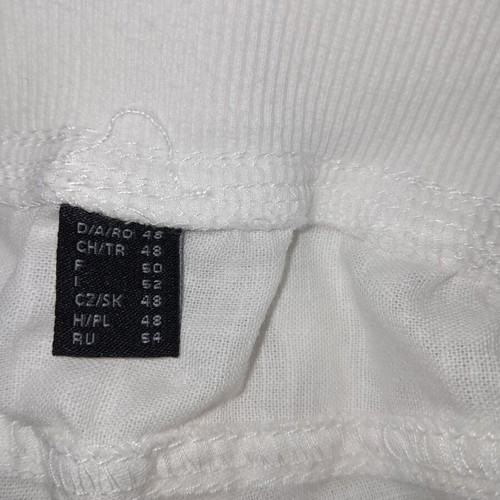Women’s white summer pants linen cotton Bianco like new