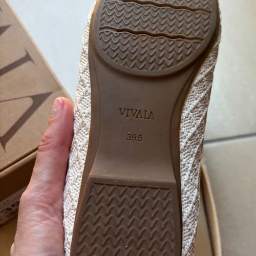 VIVAIA Margot Ballerinas size 39.5 beige like new