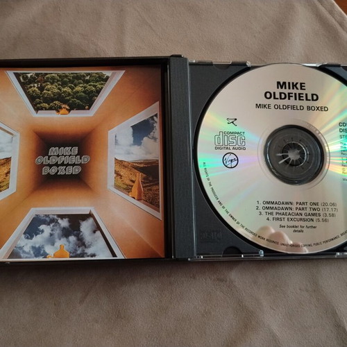 Mike Oldfield Boxed 3 CD set used, 1989 edition
