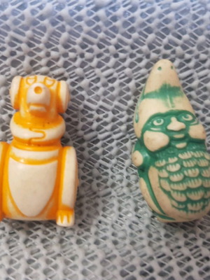 Μικρές φιγούρες παιχνιδια από KINDER Surprise μεταχειρισμένες, πακέτο 2 τεμαχίων