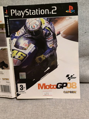 Moto GP 08 PS2 μεταχειρισμένο σε πολύ καλή κατάσταση