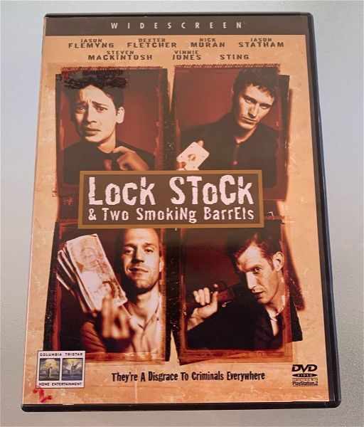  Guy Ritchie Lock stock & two smoking barrels afthentiko dvd