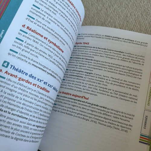 Francais book like new, French language