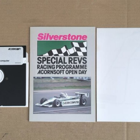 Revs for BBC Micro disk, like new without box