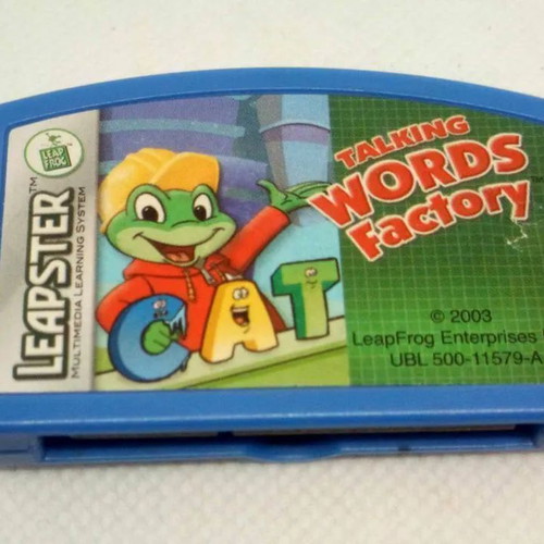 Leapster Talking Worlds game used