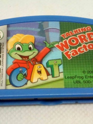 Leapster Talking Worlds game used