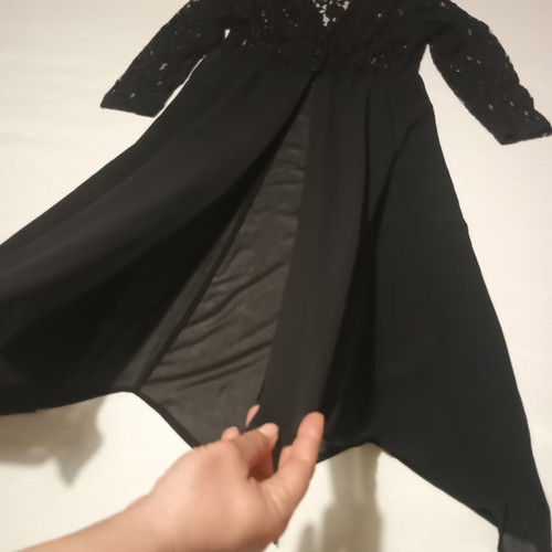 Photiss women's coat NoM/L like new with lace and muslin