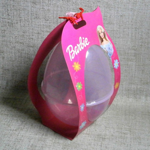 Barbie Mattel Easter Decoration Plastic Egg new with tag
