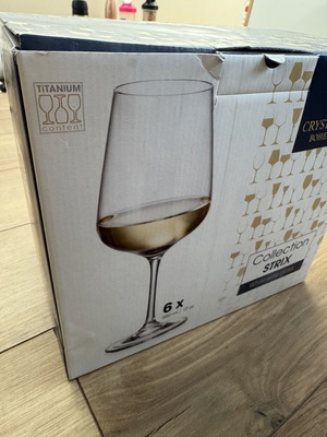 Ποτήρια λευκού κρασιού Crystalite Bohemia, σετ 6
