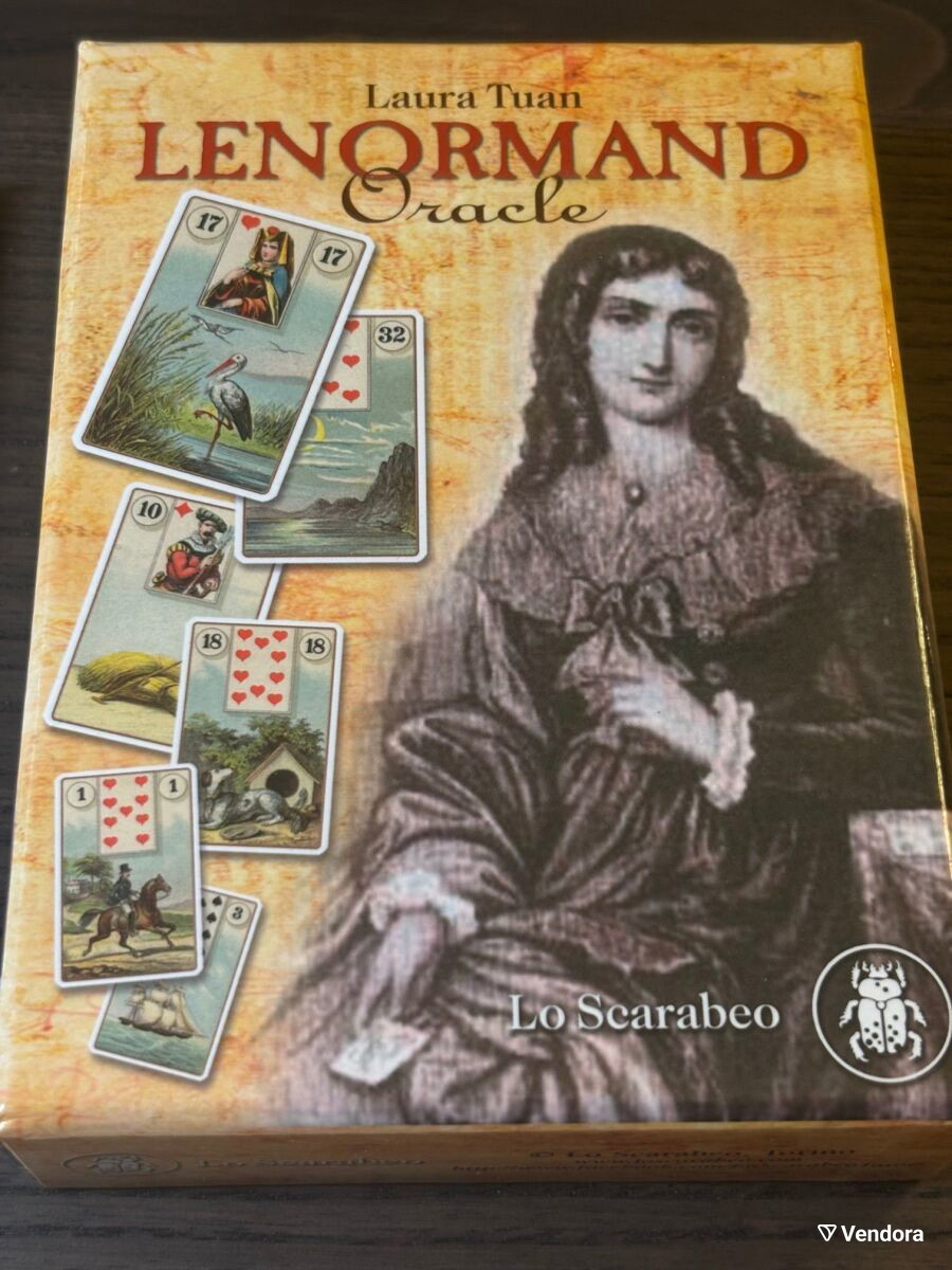 Oracle Lenormand Laura Tuan – 36 Cartes – Boîte Rigide – Guide Anglais – Divination Historique