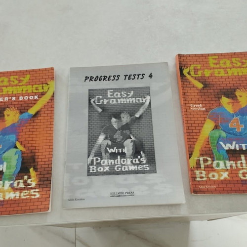 Easy Grammar 4 Complete Set Like New, Student's Teacher's Tests