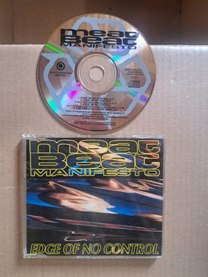 Meat Beat Manifesto Edge Of No Control CD single like new