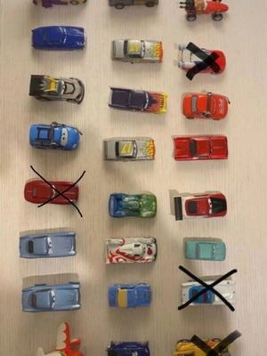 Cars toy cars used from Fisney Pixar
