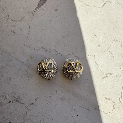 Valentino Garavani earrings with Swarovski stones new