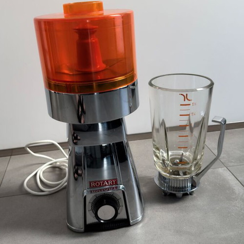 Steca Rotary vintage blender with Pyrex jug and chopper