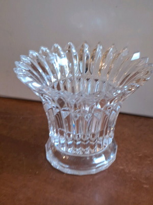 Crystal candlestick like new