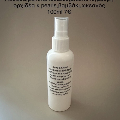 Fabric spray new for fabrics and space