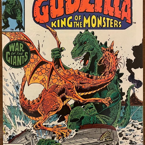Godzilla King of the Monsters No.4 Marvel Comics used