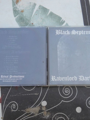 Black September Ravenlord Darkstorm CD, limited edition