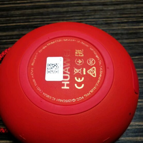 Huawei SoundStone CM51 φορητό Bluetooth ηχείο σαν καινούργιο, κόκκινο