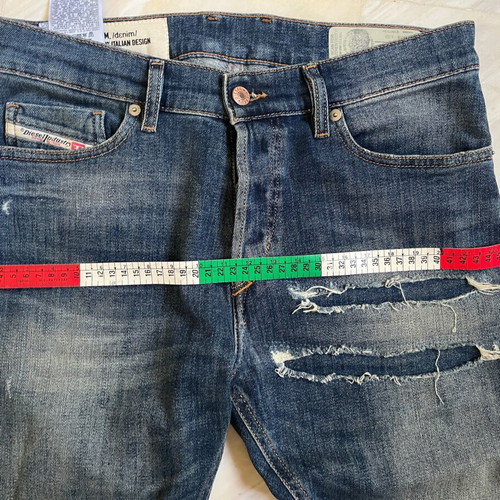 Diesel Tepphar-X Slim-Carrot jeans blue vintage stretch like new