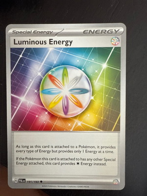 Luminous Energy κάρτα Pokémon μεταχειρισμένη, Paldea Evolved 191/193
