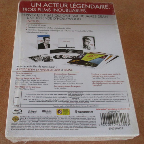 James Dean The Ultimate Edition Blu-ray σαν καινούργιο, Warner digipack