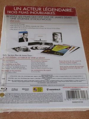 James Dean The Ultimate Edition Blu-ray σαν καινούργιο, Warner digipack