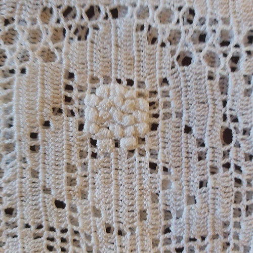 Tablecloths set of 2 60×60 knitted with fabric new