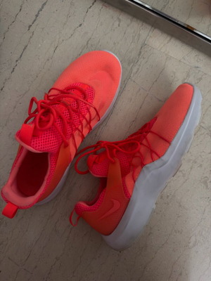 Nike sneakers used, red, size 38