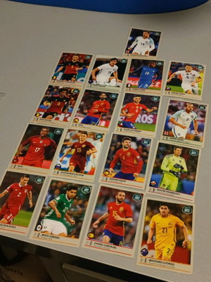 Panini 2018 World Cup Road to Russia 17 τεμάχια