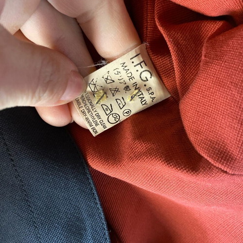Vintage two-tone jacket like new, faded on one sleeve