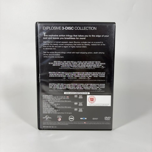 The Ultimate Bourne Collection DVD like new with English subtitles