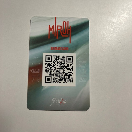 Stray Kids MIROH album new with photocard