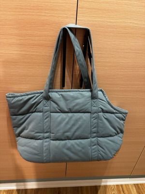 Dog carrier bag like new, large, with soft fabric
