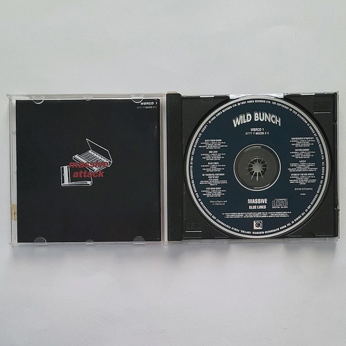 Massive Attack Blue Lines CD used, electronic