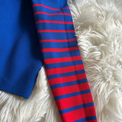 Tommy Hilfiger x Gigi Hadid blue turtleneck sweater like new, size M