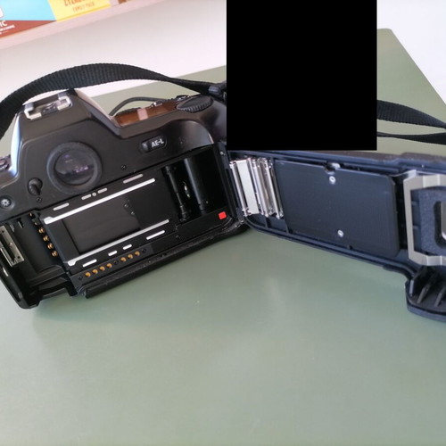 Nikon F90X analog 35mm camera like new with AF Nikkor 28mm lens and remote