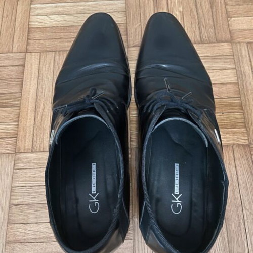 Gianna Kazakou men's shoes size 45, like new black oxfords