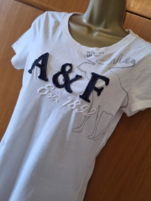 Abercrombie & Fitch Kids T Shirt size Large used, white
