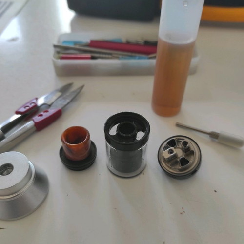 Aqua Reboot dual RTA μεταχειρισμένο, μαύρο ατσάλι