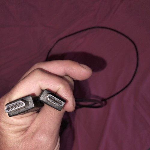HDMI cable used, 1.5 meters