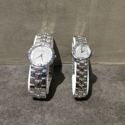 Ricardo vintage couple watches 90's era brand new, silver