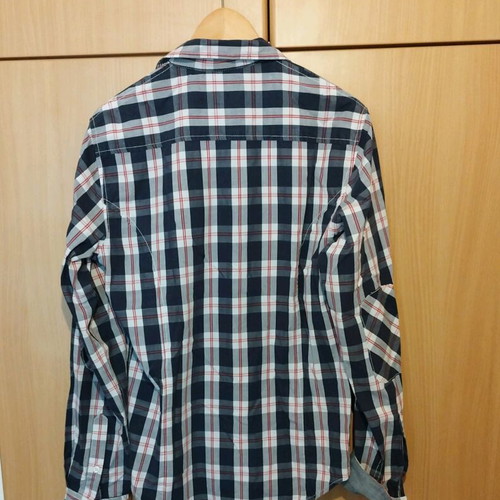 Zara Man men's shirt size M like new, blue checkered