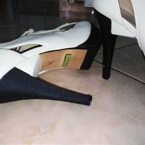 L.A.M.B. high heels used, 12cm heel, white size 39
