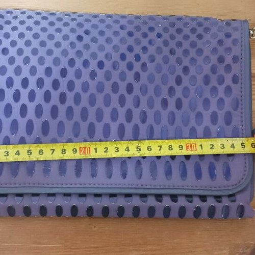 Folli Follie purple shoulder bag like new, envelope with magnetic clasp