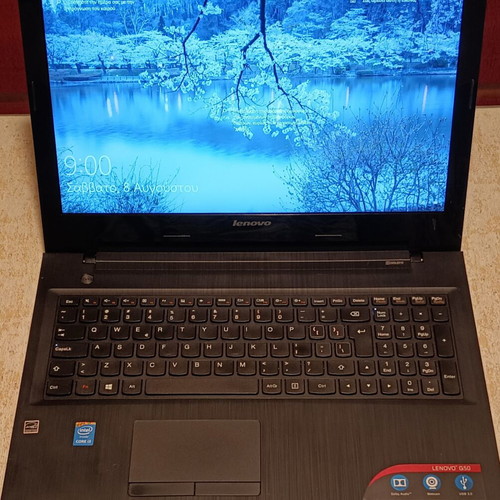 Lenovo G50-80 laptop 15.6" i3-4005U 8GB RAM Samsung SSD 128GB