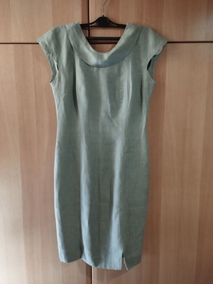 Khaki summer dress like new, size S